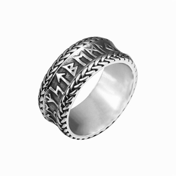 Anel  Vikings Norse Runes Vintage - Imagem 3