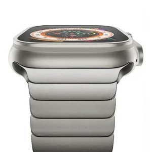 Pulseira de cor de titânio para apple watch ultra 2 49mm 10 46mm 9 8 7 5 4 se 6 loop para iwatch 45mm 41 42 44mm pulseira de aço inoxidável